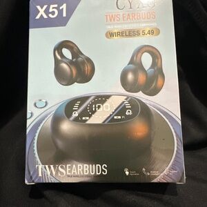 CYXG two way wireless earbuds with AI translations and led case